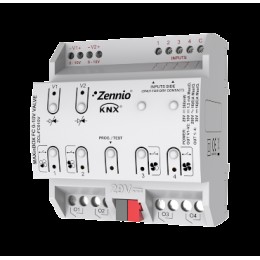 Zennio ZCL-FC010V MAXinBOX FC 0-10V VALVE/Контроллер KNX для 2/4-х трубных фанкойлов KNX арт. ZCL-FC010V