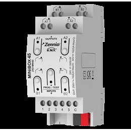 Zennio ZIO-MN45 Актуатор (Универсальный модуль ввода-вывода) KNX MINiBOX 45 арт. ZIO-MN45