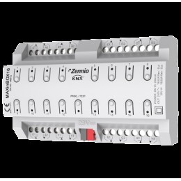 Zennio ZN1IO-MB16 Многофункциональный привод 16Out. 16A C-Нагрузка MAXinBOX 16 арт. ZN1IO-MB16