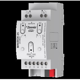 Zennio ZIO-MN25 Актуатор (Универсальный модуль ввода-вывода) KNX MINiBOX 25 арт. ZIO-MN25