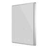 Zennio ZVI-TMDP4-PS Выключатель сенсорный KNX Touch-MyDesign Plus, 4-кнопочный арт. ZVI-TMDP4-PS