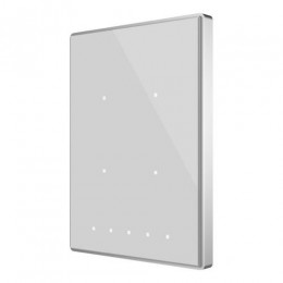 Zennio ZVI-TMDP4-PS Выключатель сенсорный KNX Touch-MyDesign Plus, 4-кнопочный арт. ZVI-TMDP4-PS