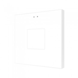 Zennio ZVIF1V2W Выключатель сенсорный KNX Flat 1 V2, 1-кнопочный, LED индикация, цвет белый арт. ZVIF1V2W