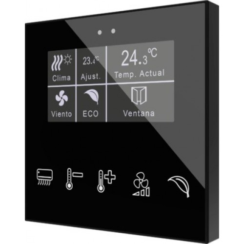 Zennio ZVI-FD Flat Display / Контроллер комнатный KNX, сенсорный с дисплеем 2,4 дюйма арт. ZVI-FD