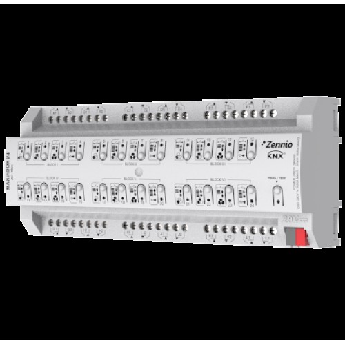 Zennio ZIOMB24V2 Актуатор (Многофункциональный релейный модуль KNX) MAXinBOX 24 арт. ZIOMB24V2