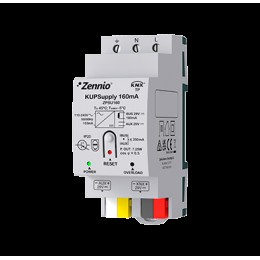 Zennio ZPSU160 KNX Универсальный источник питания 160 мА с дополнительным выходом (макс. 250 мА) KUPSupply 160mA арт. ZPSU160