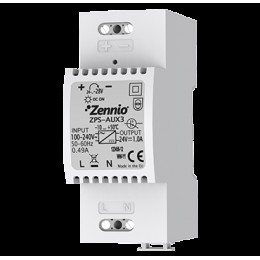 Zennio ZPS-AUX3 Power Supply 24VDC(1A) / Источник питания 24VDC(1A) арт. ZPS-AUX3