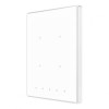 Zennio ZVI-TMDP4-PW Выключатель сенсорный KNX Touch-MyDesign Plus, 4-кнопочный арт. ZVI-TMDP4-PW