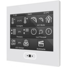 Zennio ZVI-Z35-GW Z35/Панель KNX ёмкостная сенсорная с 3,5-дюймовым дисплеем арт. ZVI-Z35-GW