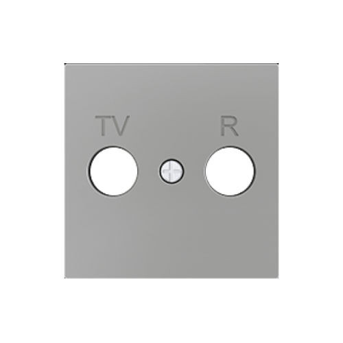 Zennio ZS55.Cover for mechanism TV-R/SAT aerial socket 55 x 55 mm - 830001506