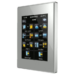 Zennio ZVI-Z41LIT-S Z41 LITE/Панель KNX, ёмкостной сенсорный TFT экран 4.1 дюймов арт. ZVI-Z41LIT-S