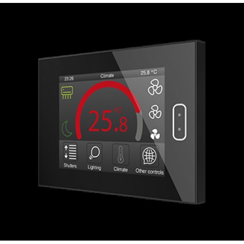 Zennio ZVIZ40 Панель Z40 KNX сенсорная, 4.1-дюйма, цвет чёрный арт. ZVIZ40A