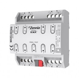 Zennio ZN1IO-MB8 Многофункциональный привод 8Out. 16A C-Load MAXinBOX 8 арт. ZN1IO-MB8