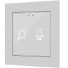 Zennio ZVI-F55X2 Выключатель сенсорный KNX Flat 55 X2, 2-кнопочный, цвет на выбор арт. ZVI-F55X2