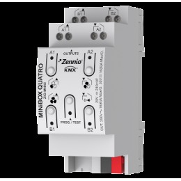 Zennio ZIO-MN40 Актуатор (Модуль дискретных выходов) KNX MINiBOX QUATRO арт. ZIO-MN40