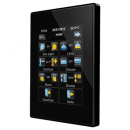 Zennio ZVI-Z41LIT-AP Z41 LITE/Панель KNX, ёмкостной сенсорный TFT экран 4.1 дюймов арт. ZVI-Z41LIT-AP